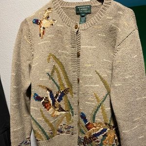 Mallard duck sweater